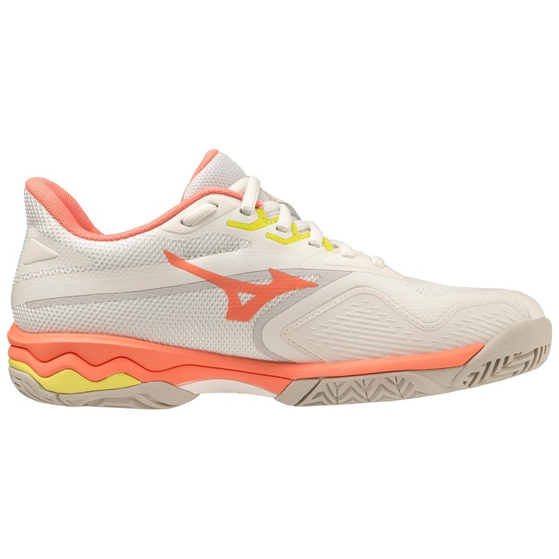 Buty do Tenisa Damskie Mizuno Wave Exceed Light 2 Koralowe | Polska M1502TW