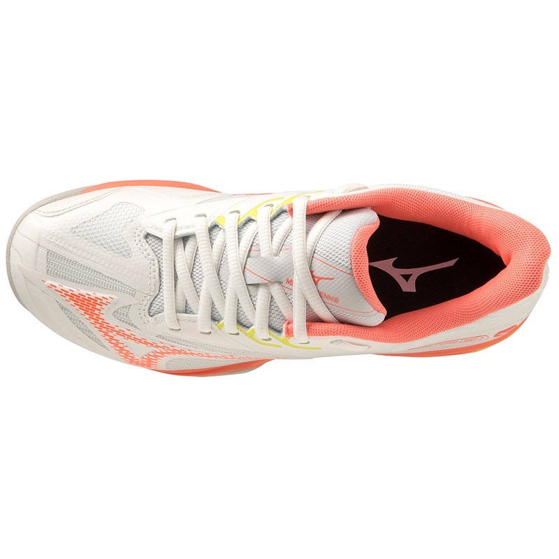 Buty do Tenisa Damskie Mizuno Wave Exceed Light 2 Koralowe | Polska M1502TW