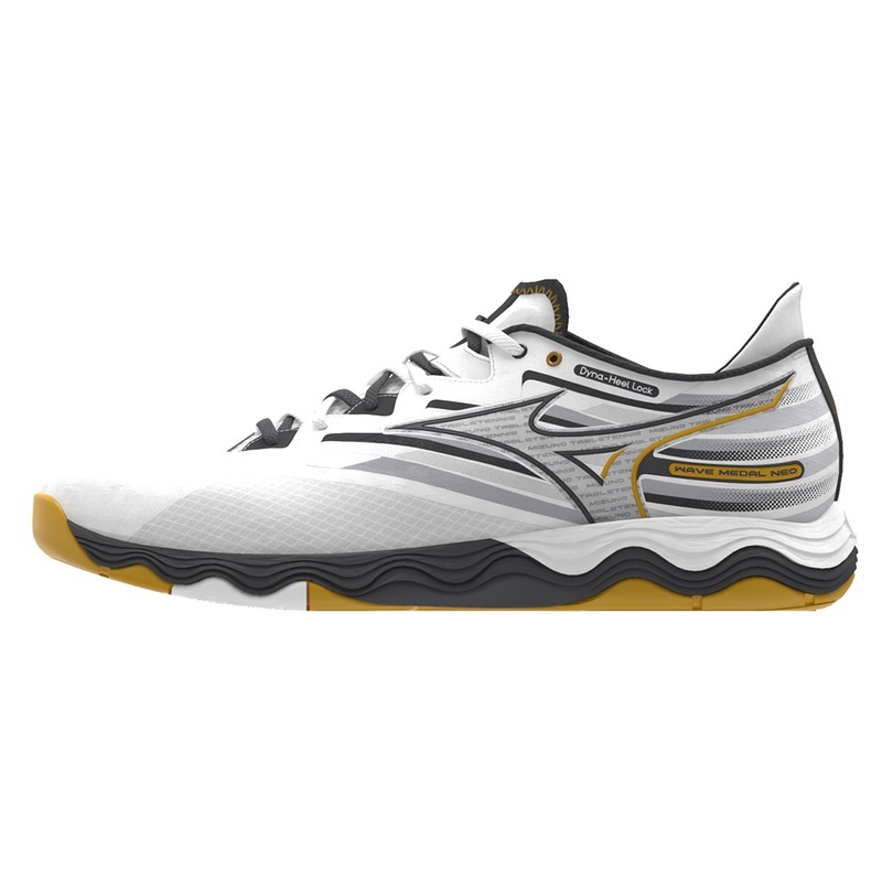 Buty do Tenisa Damskie Mizuno Wave Medal Neo Złote | Polska M7048GY