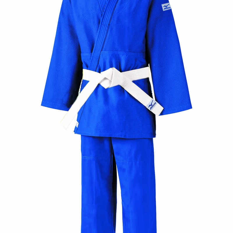 Judogis Damskie Mizuno Kodomo 2 With Belt Niebieskie | Polska M7946AV