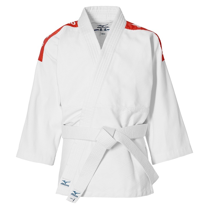 Judogis Męskie Mizuno Kodomo Plus Belt Set Czerwone | Polska M9142HX