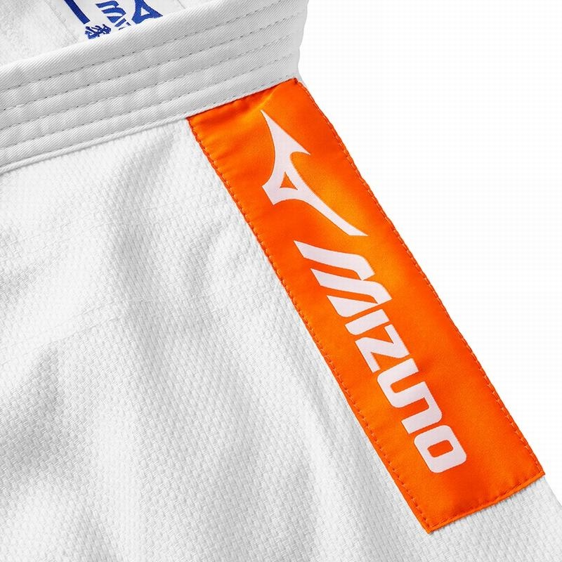 Ju-jitsu Gis Damskie Mizuno Kodomo Plus Belt Set Pomarańczowe | Polska M7631UB