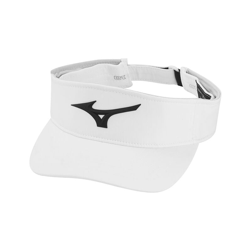 Kapelusz Męskie Mizuno Tour Elite Visor Białe | Polska M5274BU