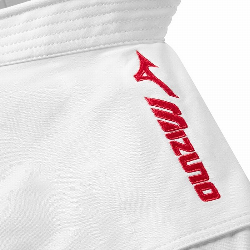 Karategis Damskie Mizuno Kime Embroidery Białe | Polska M1849UA