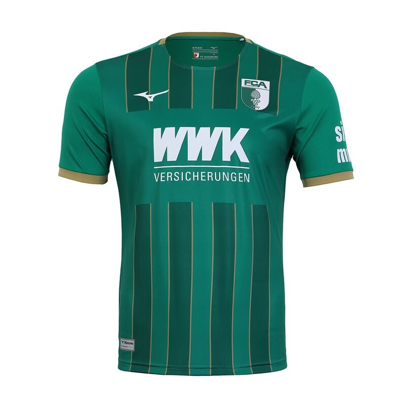 Koszulka Męskie Mizuno Away Jersey Augsburg M Zielone | Polska M6412UF