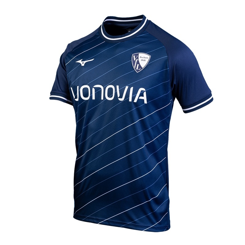 Koszulka Męskie Mizuno Home Jersey Vfl Bochum M Granatowe | Polska M6132BY