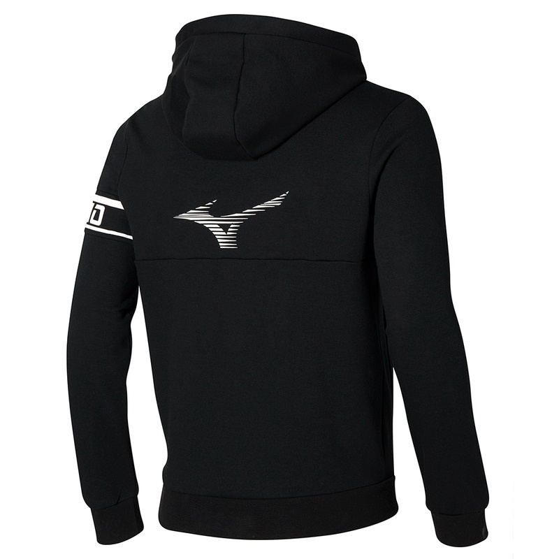 Kurtki Męskie Mizuno Athletics Sweat Czarne | Polska M8297YV