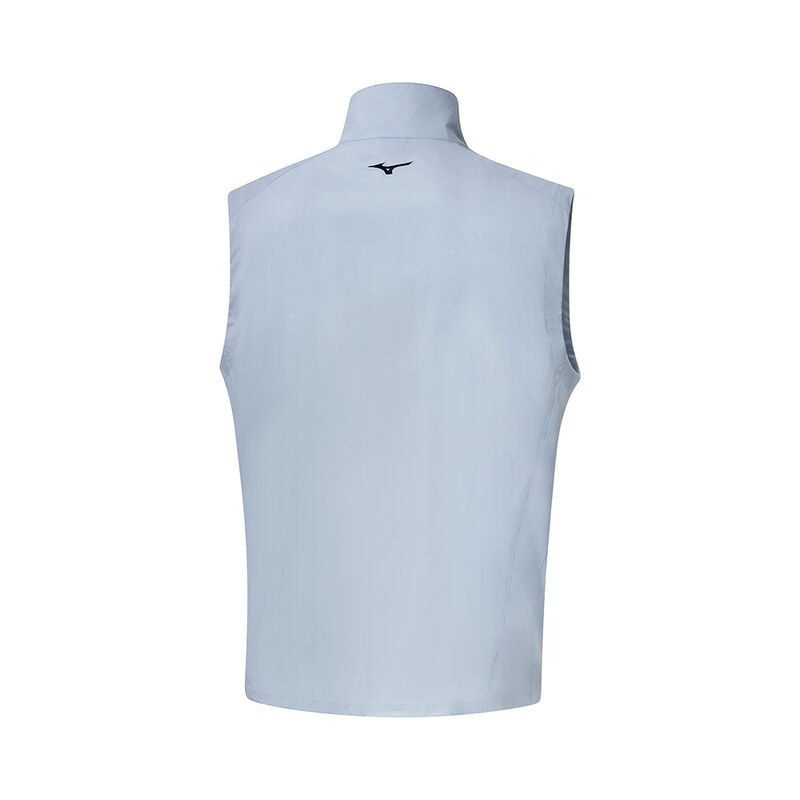 Kurtki Męskie Mizuno MT Drizzle Vest Szare | Polska M9845IV