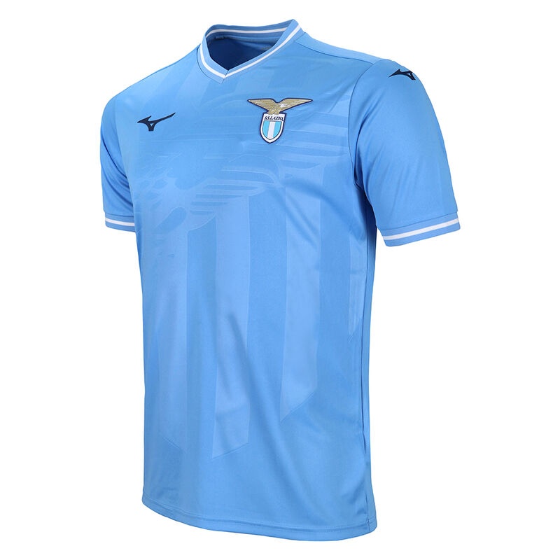 Najfatalniejszy Męskie Mizuno Home SS Jersey Lazio Niebieskie | Polska M8495XV