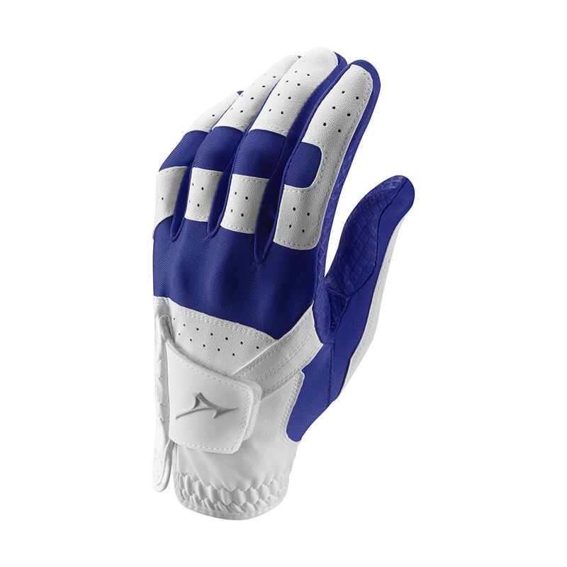 Rękawiczki Damskie Mizuno Stretch Glove Left Hand Białe Królewski Niebieski | Polska M2430OC