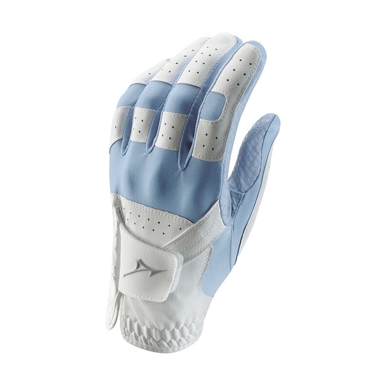 Rękawiczki Damskie Mizuno Stretch Glove Ladies Left Hand Białe Niebieskie | Polska M7031RL