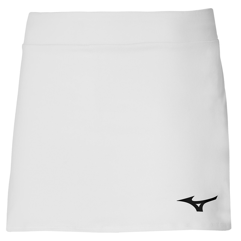 Spódnice Damskie Mizuno Flex Skort Białe | Polska M9801GF