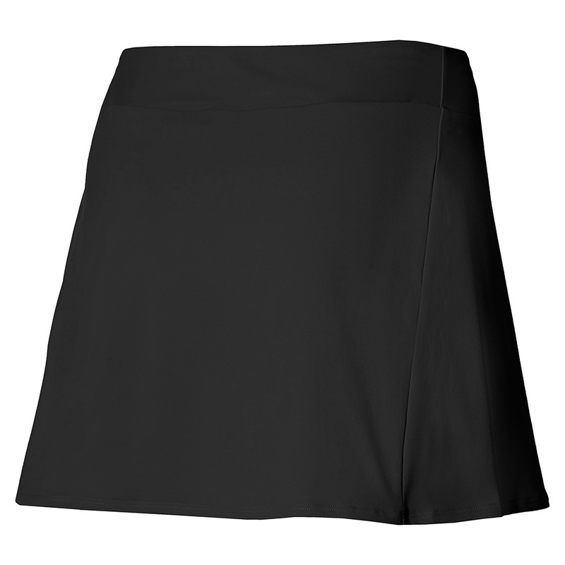 Spódnice Damskie Mizuno Flex Skort Czarne | Polska M2164FU