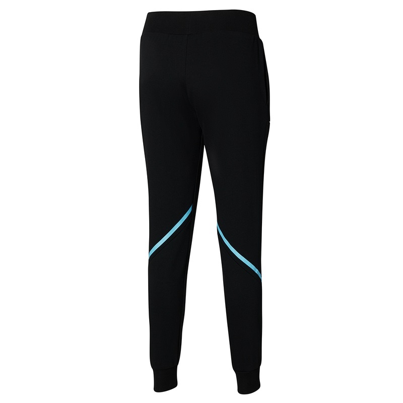 Spodnie Damskie Mizuno Athletics Sweat Czarne | Polska M5167XH