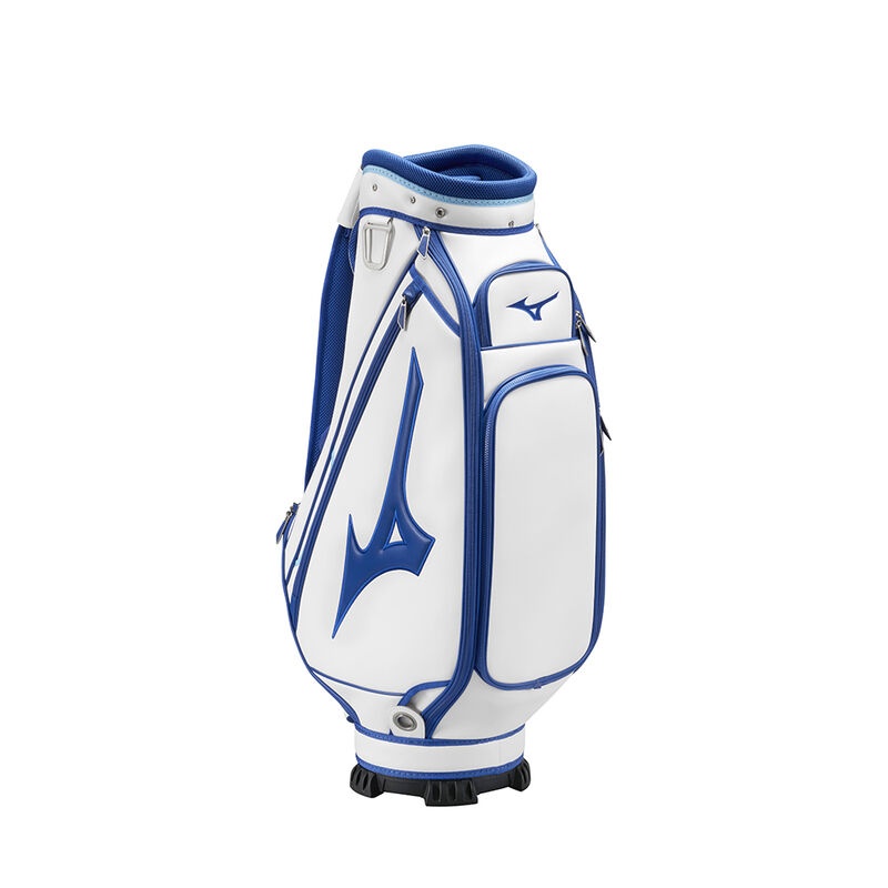 Torby Damskie Mizuno Tour Staff Mid FY22 Białe Niebieskie | Polska M7536DH