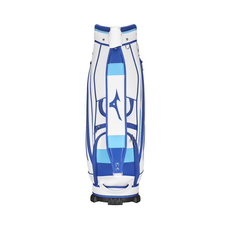 Torby Damskie Mizuno Tour Staff Mid FY22 Białe Niebieskie | Polska M7536DH