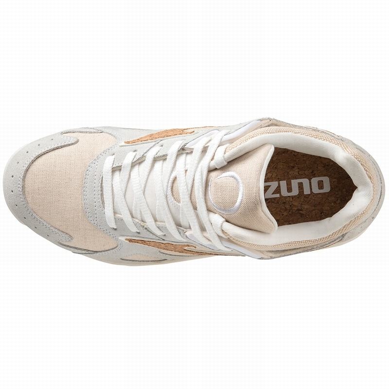 Trampki Męskie Mizuno Sky Medal Undyed Beżowe | Polska M9368CF