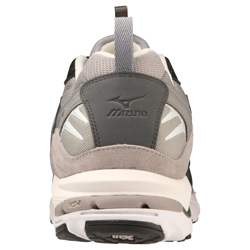 Trampki Męskie Mizuno Wave Rider 10 Premium Ciemny Szare Białe Szare | Polska M1276KF